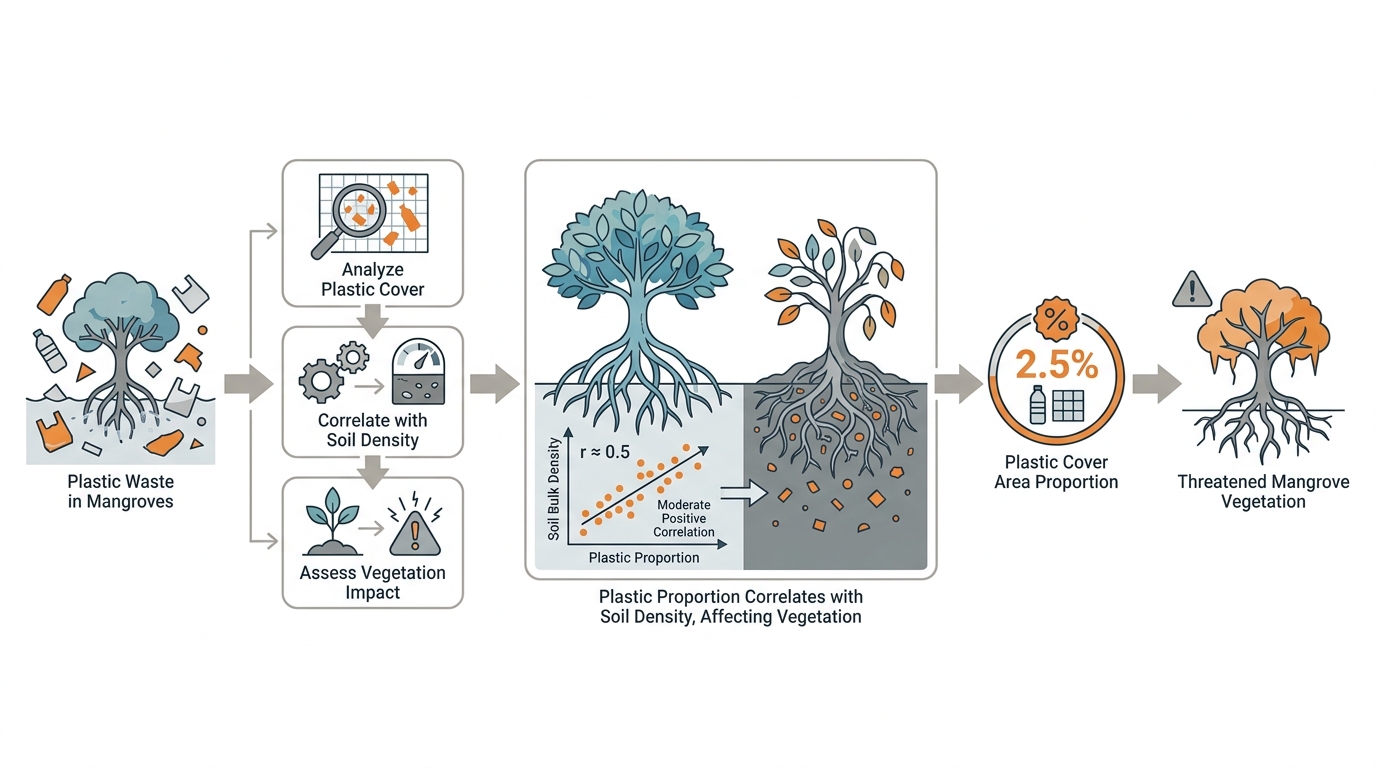 Plastic Pollution Threatens Vital Mangrove Forests: A Look at Pulau Dua