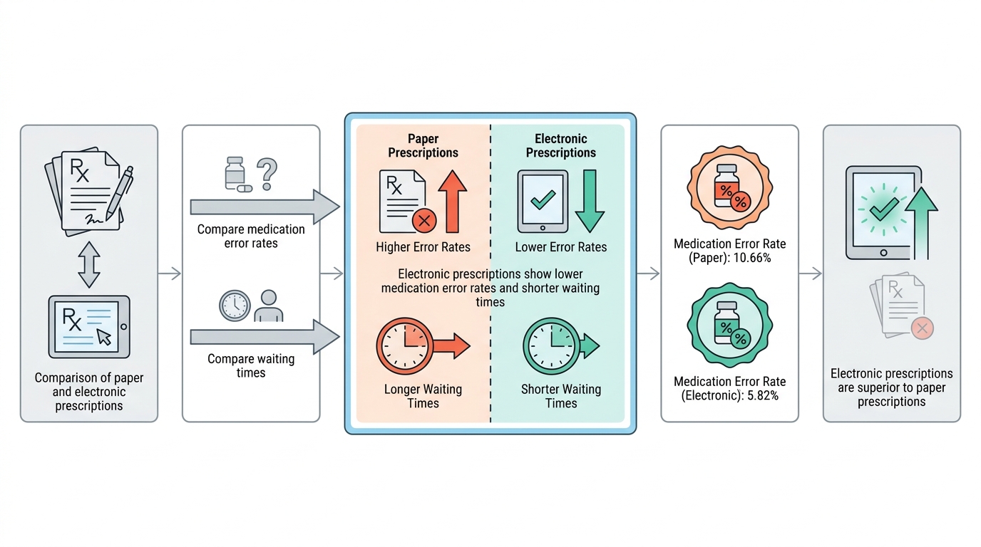 Paper vs. Digital Prescriptions: Which is Faster and Safer?