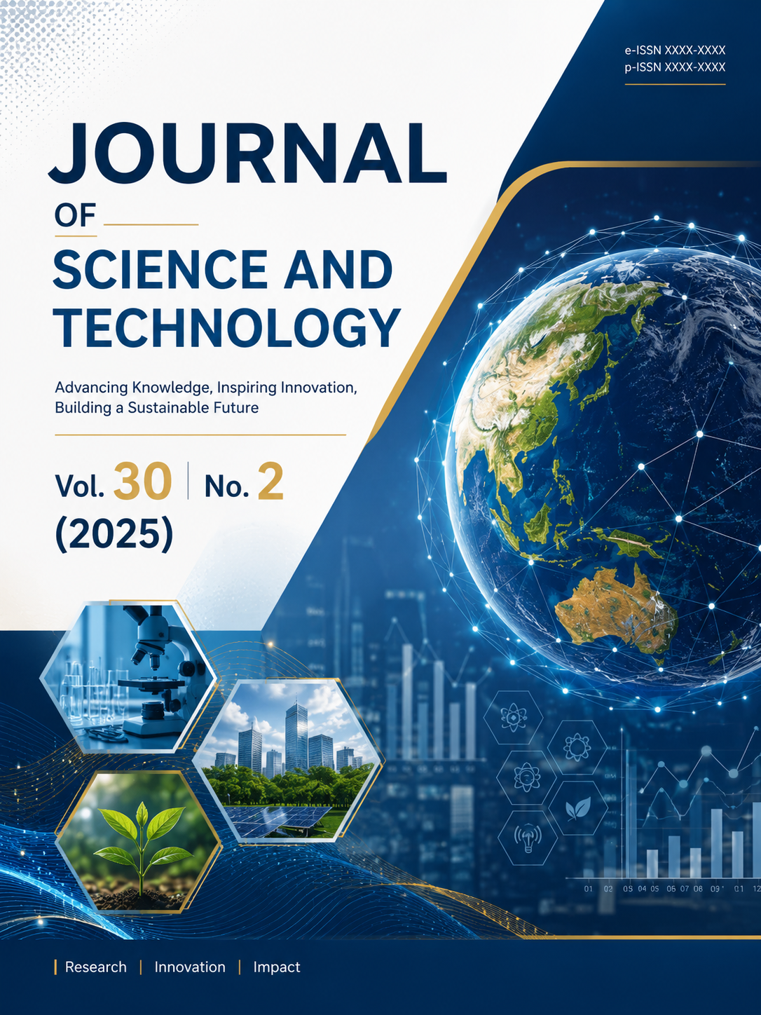 Cover artwork for the current journal issue