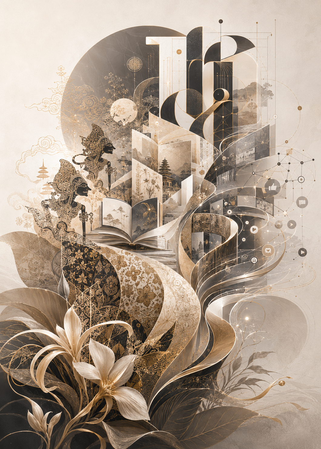Cover artwork for the current journal issue